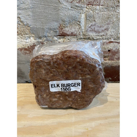 Elk Burgers - Frozen - Prairie Meats - 1/3 lb Patties 5 Pack