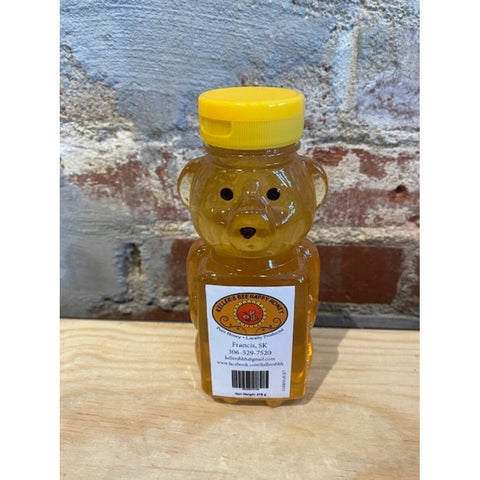 Liquid Honey - Keller's Bee Happy Honey - 375g Bear Squeeze Bottle
