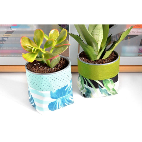 Tropical - Fabric Plant Pot