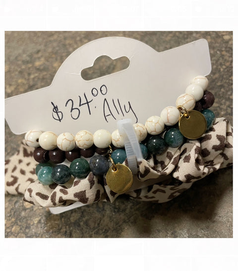 Ally bracelet stack - 2