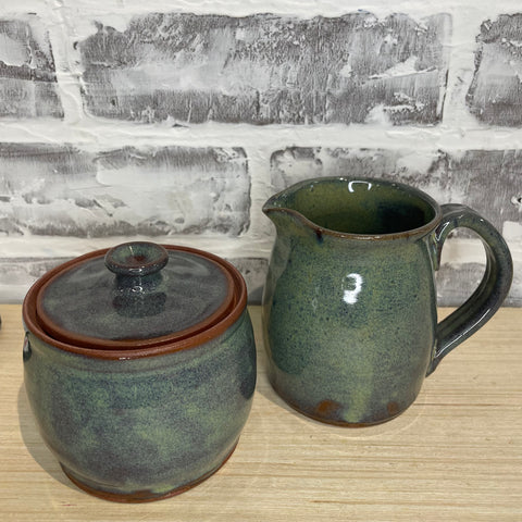 Sparrow Pottery - Cream and Sugar Set