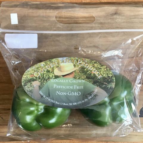 Green Bell Pepper - Golden Eden Produce