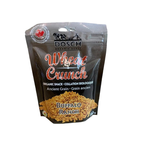 Wheat Crunch Buffalo Ranch - Organic Snack - Dosch Organic Acres 160g