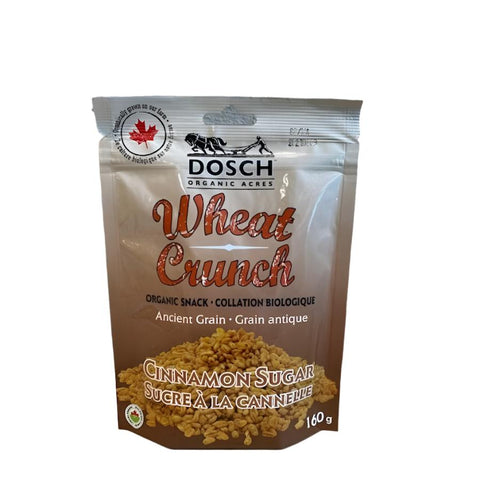 Wheat Crunch Cinnamon Sugar - Organic Snacks - Dosch Organic Acres 160g