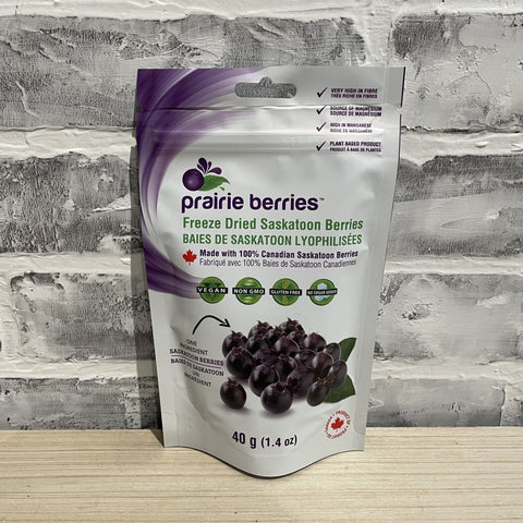 Saskatoon Berries - Freeze Dried - Prairie Berries - 40g
