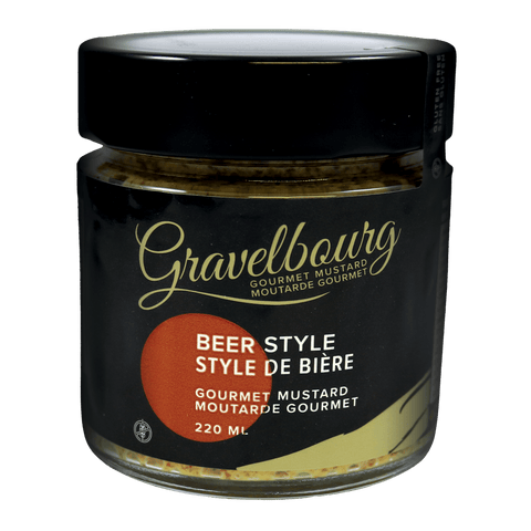 Beer (Whole Grain) Mustard - Gravelbourg Mustard - 220ml