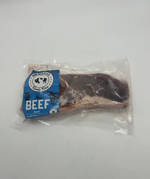 Bison Striploin Steak - Original Family Farm - Per lb