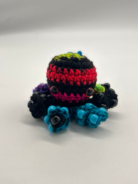 Crochet Beaded Octopus - Made to Hold
