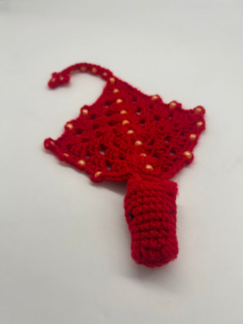 Crochet Beaded Dragon - Made to Hold