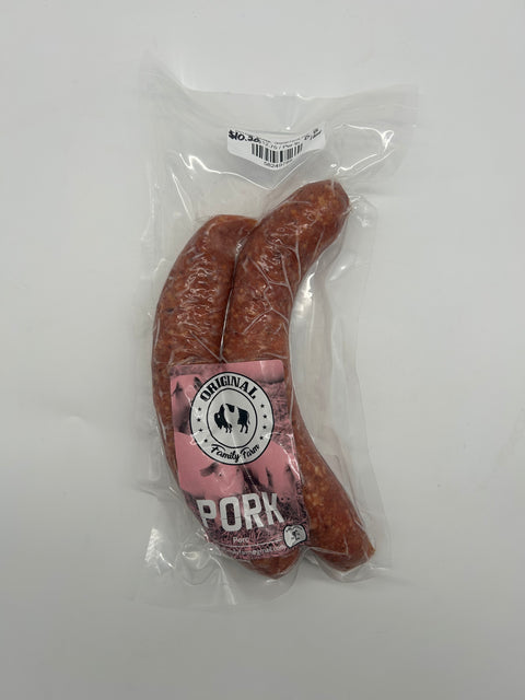 Ham Garlic Sausage - Original Family Farm - Per lb