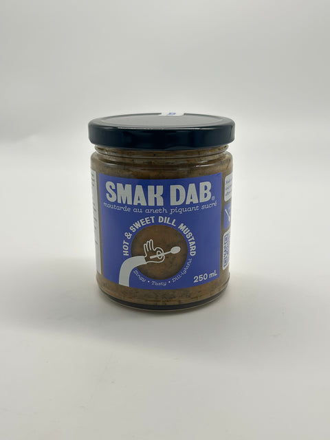 Hot & Sweet Dill Mustard - Smak Dab Gourmet Mustard - 250ml