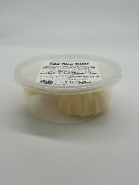 Freeze Dried Eggnog Bites Sm - H & G Farms