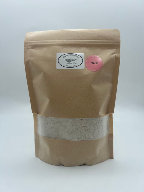 Organic Oat Flour - BackCountry Organic - 600g
