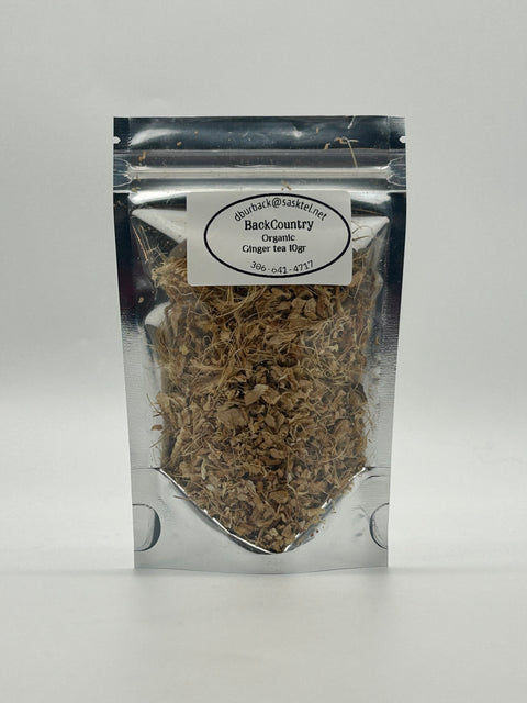 Organic Ginger Tea - BackCountry Organic - 10g