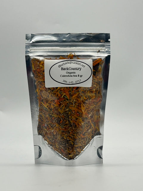 Organic Calendula Tea - BackCountry Organic - 8g