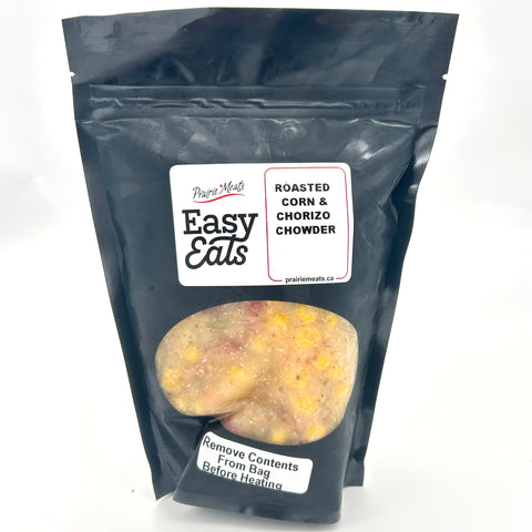 Roasted Corn & Chorizo Chowder - Frozen - Prairie Meats - 750 ml
