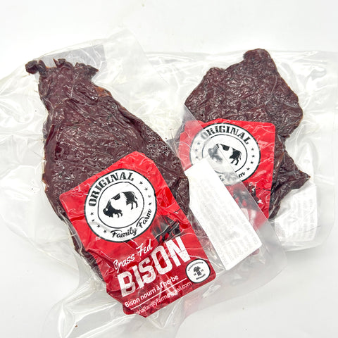 Bison Jerky - Dill Pickle - Original Family Farm - 85 g