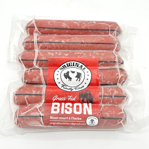 Bison Hot Dogs - Original Family Farm - Per lb