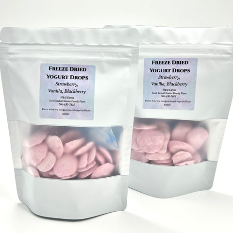 Freeze Dried Yogurt Drops - H & G Farms