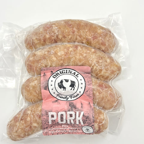 Pork Cabbage Roll Sausage - Original Family Farm - Per lb