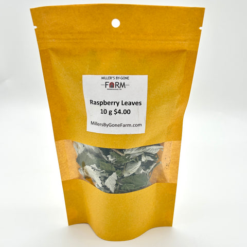 Raspberry Leaves - Miller's By-Gone Farm - 10g
