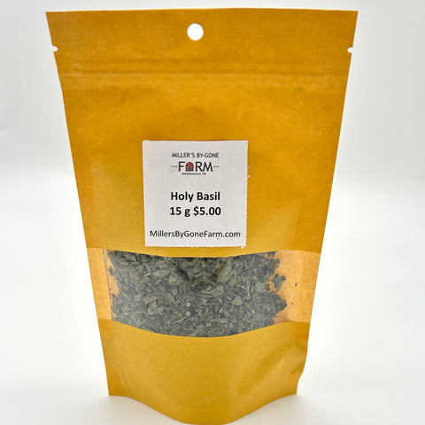 Holy Basil - Miller's By-Gone Farm - 15 g