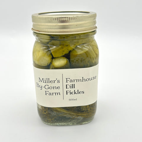 Dill Pickles - Miller's By-Gone Farm - 500ml