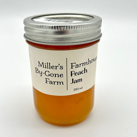 Peach Jam - Miller's By-Gone Farm - 250ml