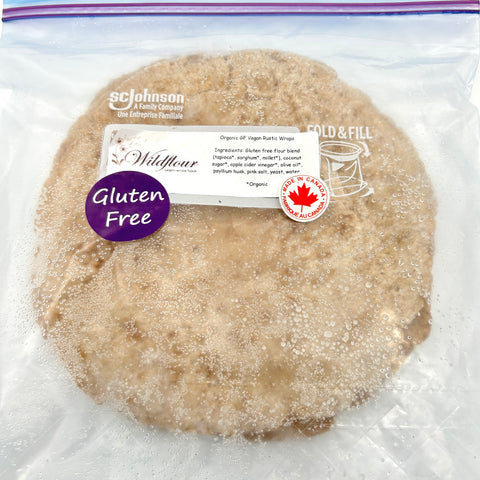 Vegan & Gluten free Rustic Wraps - Wildflour Foods