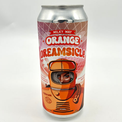 Orange Dreamsicle Cream Soda - Cybrpunk soda - Paperback Beverage