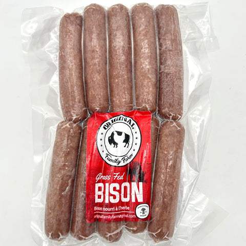 Bison Breakfast Sausage - Original Family Farm - Per lb