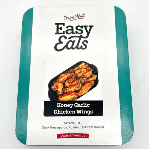 Chicken Wings - Honey Garlic - Frozen - Prairie Meats - 680g
