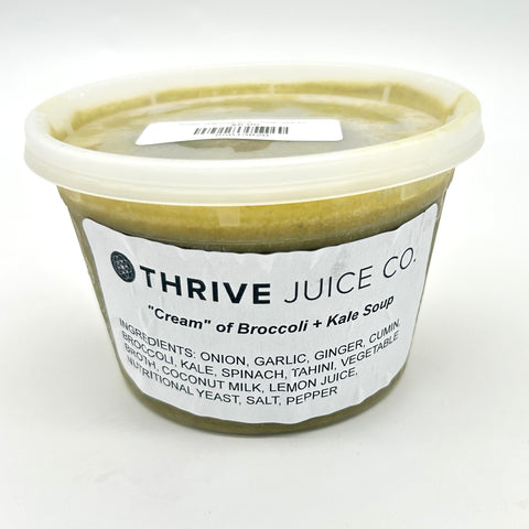 "Cream" of Broccoli Soup - Thrive Juice Co. - 500ml