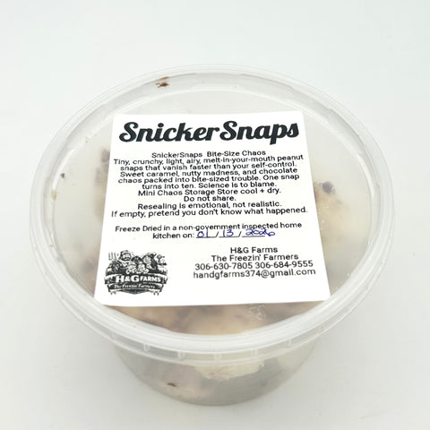 Freeze Dried SnickerSnaps - H & G Farms