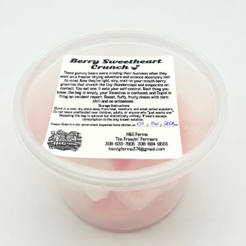 Freeze Dried Berry Sweetheart Crunch - H & G Farms