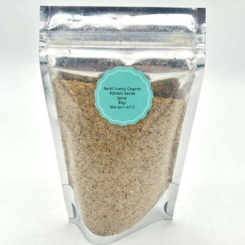 Organic Kitchen Secret Spice - BackCountry Organic - 80g