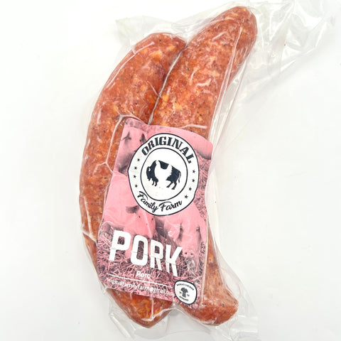 Ham Garlic Sausage - Original Family Farm - Per lb