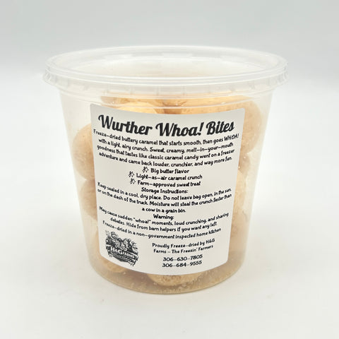 Freeze Dried Werther Caramels- H & G Farms