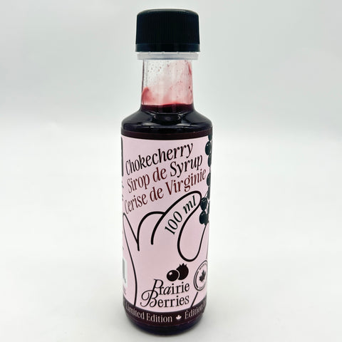 Prairie Berries - Chokecherry Syrup - 100 ml