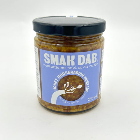 Honey Horseradish Mustard - Smak Dab Gourmet Mustard - 250ml