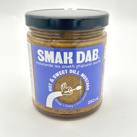 Hot & Sweet Dill Mustard - Smak Dab Gourmet Mustard - 250ml