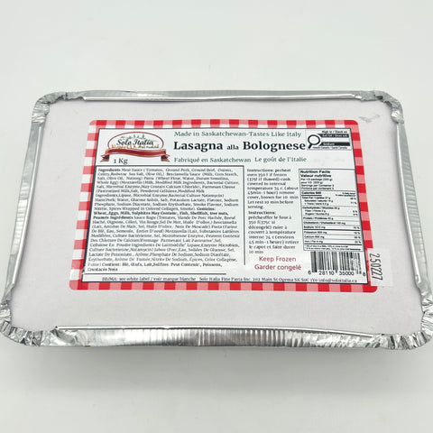 Lasagna Alla Bolognese (Classic Meat) - Solo Italia - 1 kg