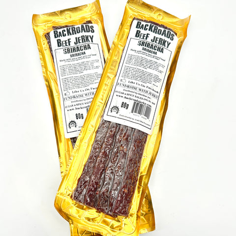 Backroads Beef Jerky - Sriracha - 80g