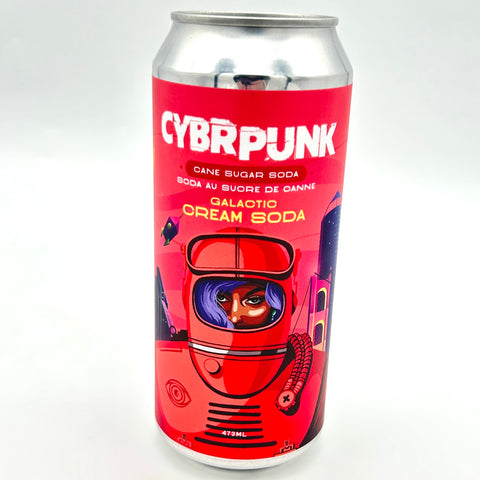 Galactic Cream Soda - Cybrpunk soda - Paperback Beverage