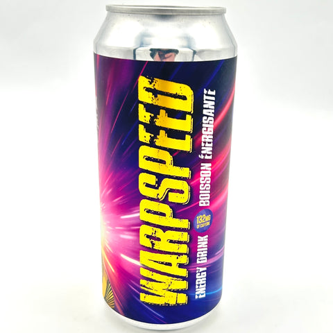 Warp Speed Energy Drink - Cybrpunk soda - Paperback Beverage