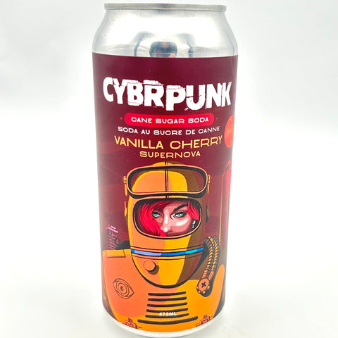 Vanilla Cherry Super Nova - Cybrpunk Soda - Paperback Beverage