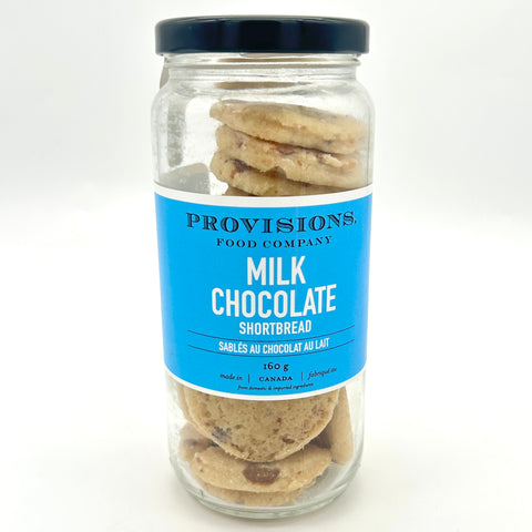 Milk Chocolate Shortbread - Provisions Food Company - 160g