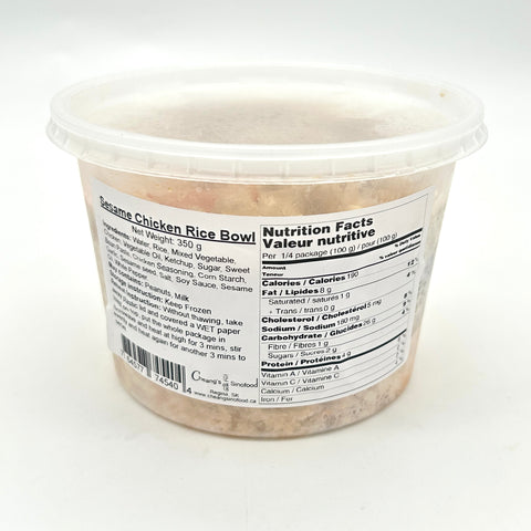 Sesame Chicken Rice Bowl - Cheang's - 400 g