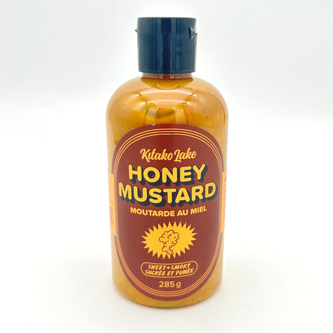 Sweet and Smoky Honey Mustard - Kitako Lake Honey - 285g
