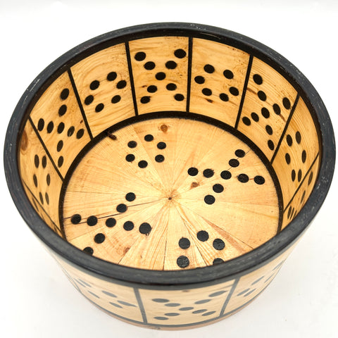 Pine Wenge X&O's Bowl - KJ Becker